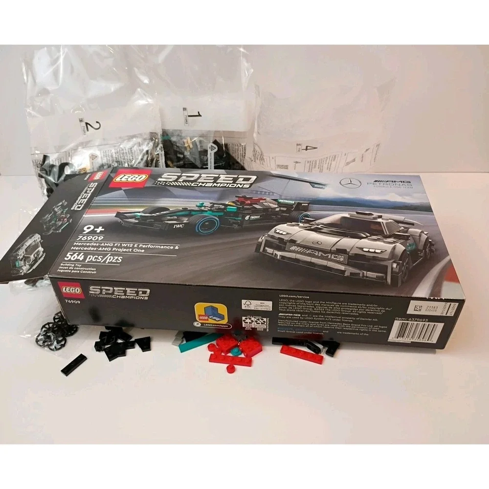 Replacement Parts LEGO Speed Champions 76909 Mercedes-AMG F1 W12 E & Project One